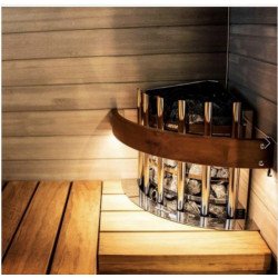Электрокаменка Harvia Glow Corner TRC70E без пульта